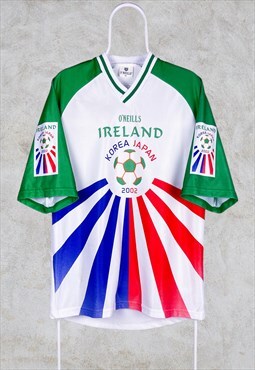 Vintage O'Neills Ireland 2002 World Cup Fan Football Shirt 
