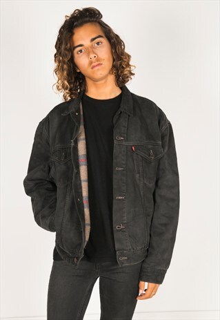 VINTAGE 80S LEVIS WINTER BLANKET JACKET / R1100R132