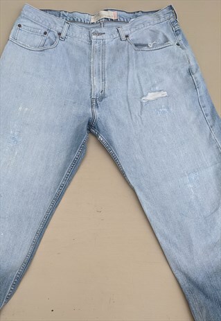 VINTAGE 90'S STRAIGHT WIDE LEG BAGGY LEVI JEANS