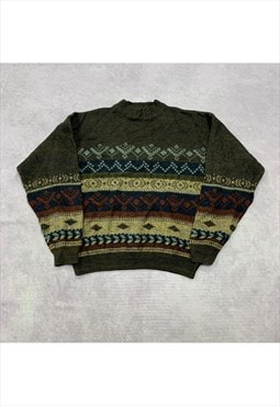 Vintage Knitted Jumper Men's L