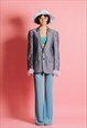 VINTAGE CUSTOMIZED BLAZER WITH FEATHERS V