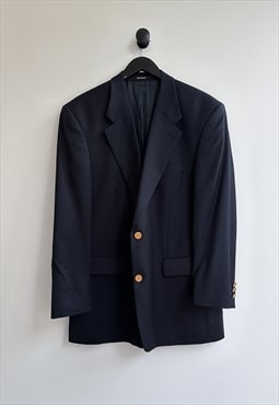 Yves Saint Laurent YSL Vintage Navy Blazer