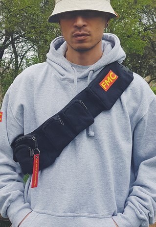 FMC URBAN TACTICAL BELT BAG BLACK
