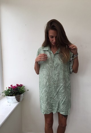 CRAZY PATTERN OVERSIZED RETRO VINTAGE UNISEX FESTIVAL SHIRT