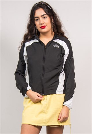 THE NORTH FACE BLACK TRACKSUIT JACKET