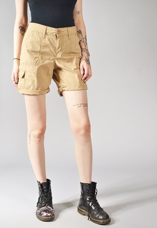 VINTAGE LEVI'S CARGO SHORTS BEIGE