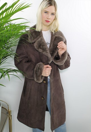 VINTAGE SHEARLING COAT