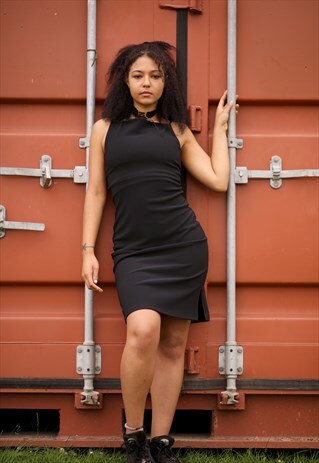 VINTAGE 90'S LBD LITTLE BLACK DRESS