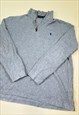 VINTAGE RALPH LAUREN SIZE XL SWEATSHIRT IN GREY