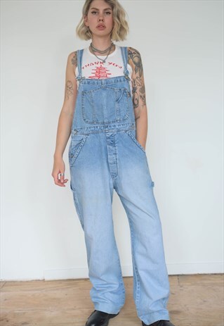 VINTAGE 90S DUNGAREES DENIM IN LIGHT BLUE WASH