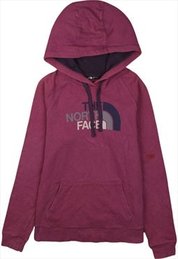 Vintage 90's The North Face Hoodie Pullover Spellout Purple