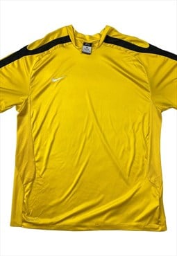 Nike Vintage Men's Yellow Drifit Tee