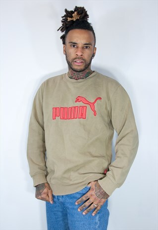 PUMA VINTAGE EMBROIDED HOODIE