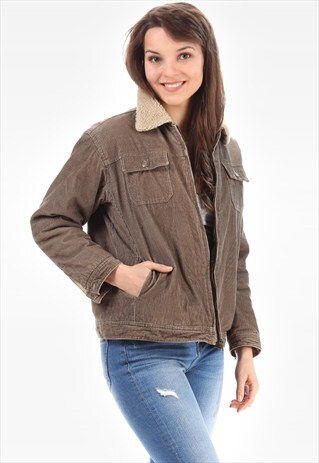 VINTAGE SHEARLING CORDUROY JACKET