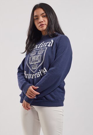 VINTAGE FRUIT OF THE LOOM OXFORD UNIVERSITY SWEATSHIRT