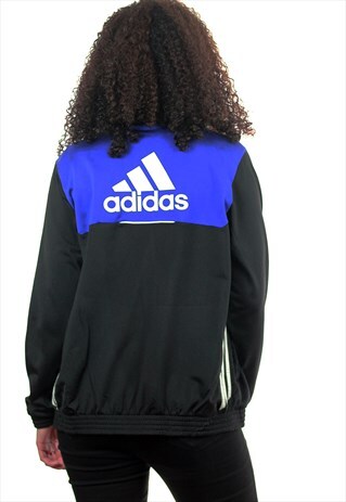 VINTAGE ADIDAS LOGO SPORTS TRACKSUIT JACKET