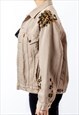 BROWN DENIM JACKET 