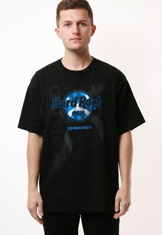 90S VINTAGE HARD ROCK CAFE COTTON T-SHIRT 16458