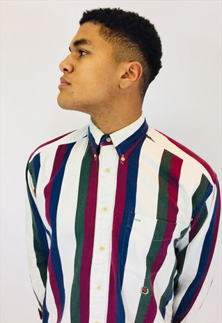 TOMMY HILFIGER 90S EMBROIDERED SHIRT