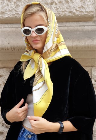 RARE VINTAGE HERMES MAXI SCARF THALASSA
