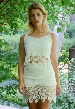 CROCHET CO-ORD TWIN SET