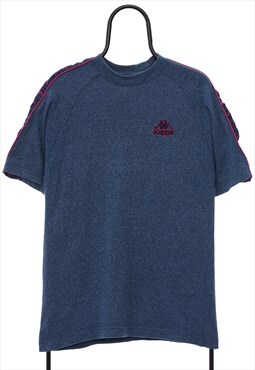 Vintage Kappa Logo Navy TShirt Womens