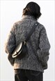 MIXED WOOL TEXTURE JACKET