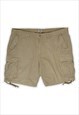 Vintage Rifle Beige Cargo Shorts Mens