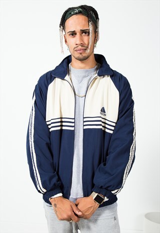VINTAGE ADIDAS SPORT SHELL JACKET / S1606