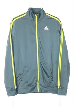 Grey Adidas Full Zip Sweatshirt - XLarge