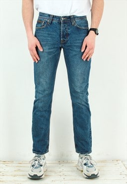 511 W30 L30 Slim Straight Jeans Denim Pants Trousers Zip Fly