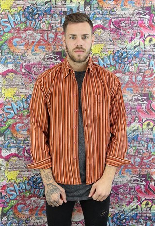 VINTAGE 90'S STRIPED CORD/CORDUROY INDIE/ GRUNGE.