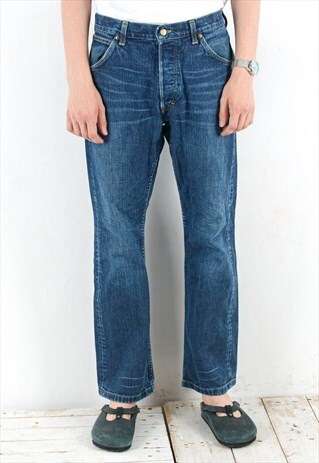 LEE 101B vintage W34 L30 Straight Jeans Denim Pants Trousers