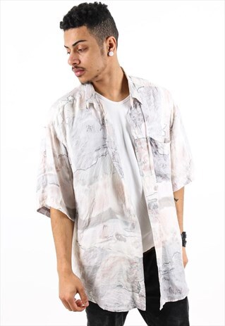 VINTAGE PATTERNED SHIRT PSAW467D