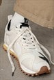TRIPLE LACE SNEAKERS RETRO CLASSIC TRACTOR SOLE TRAINERS 