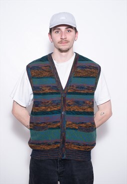 Vintage Missoni 80s 90s Wool Vest Pullunder