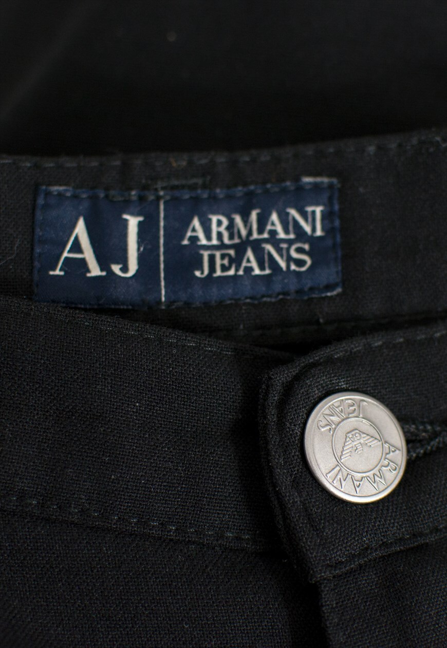 Armani shop jeans tag