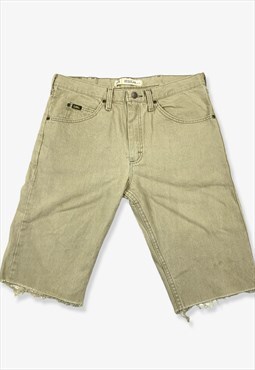 Vintage lee cut off denim shorts beige w34 BV14407