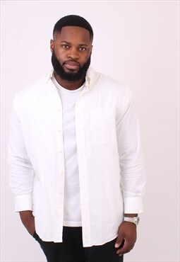 Vintage White Tommy Hilfiger Regular Fit Shirt 