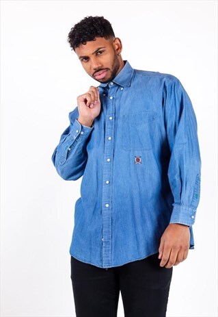 VINTAGE TOMMY HILFIGER SHIRT S1305