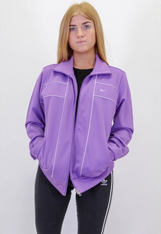 VINTAGE NIKE JACKET IN PURPLE MEDIUM