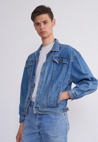 VINTAGE BLUE DENIM JACKET