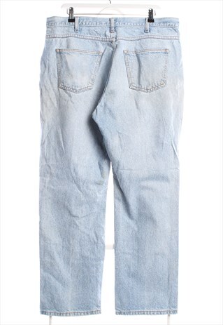 Dickies 90's Baggy Light Wash Denim Jeans 36 x 30 Blue