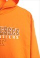 UNBRANDED 90'S COLLEGE HOODIE SMALL ORANGE