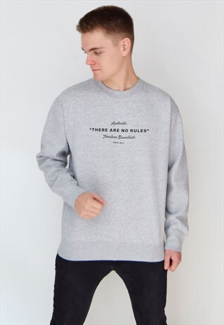 GREY TIMELESS SWEATSHIRT