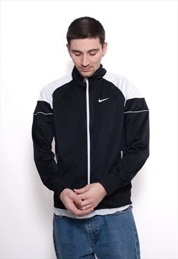 Modern y2k Nike Swoosh light sport track jacket