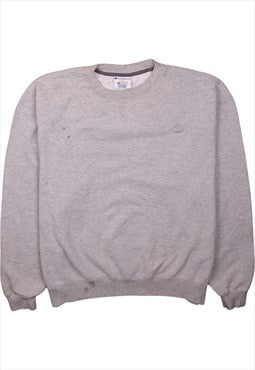 Vintage 90's Champion Sweatshirt Heavyweight Crew Neck Grey