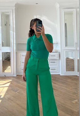 Zarya Green Bodysuit