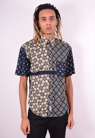 MENS VINTAGE SHIRT MEDIUM MULTI 90'S