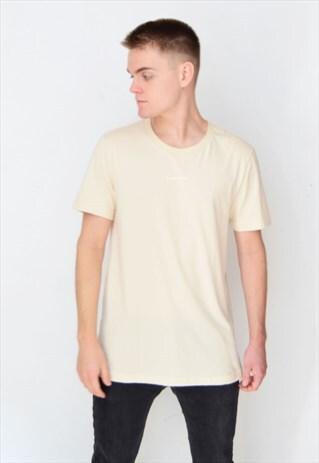 BEIGE BROKE ARTIST (WHITE) T-SHIRT